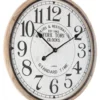 Orologio da parete Yes Everyday 0181892 Ticking Q16 Bianco e Legno