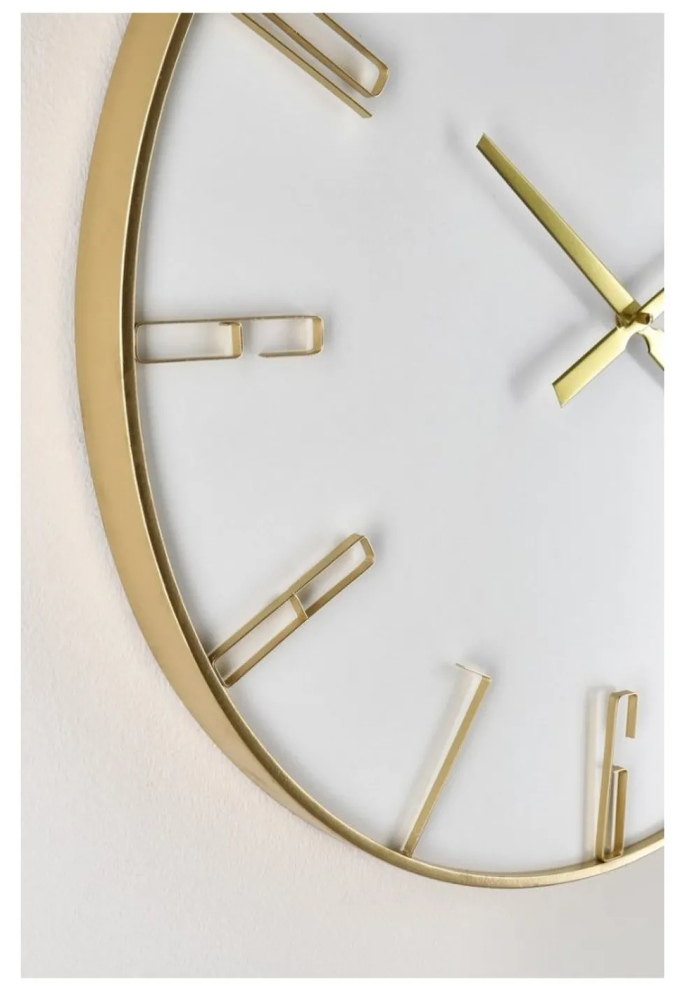 Orologio da parete Yes Everyday 0182474 PIERRE Bianco e Oro
