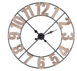 Orologio da parete Yes Everyday 0180948 Simple Nero e Legno