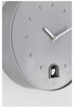 Orologio da parete Yes Everyday 0185560 DAMIAN con cucù Grigio