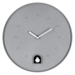 Orologio da parete Yes Everyday 0185560 DAMIAN con cucù Grigio