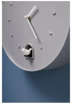 Orologio da parete Yes Everyday 0185560 DAMIAN con cucù Grigio