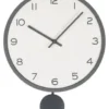 Orologio da parete Yes Everyday 0185550 BAYRON con pendolo Grigio