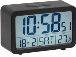 Orologio Sveglia Con Termometro Grande Display Trevi Sld 3P60 Nero