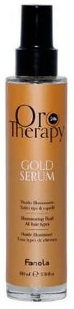 Oro therapy gold serum fluido illuminante olio di argan per capelli 10