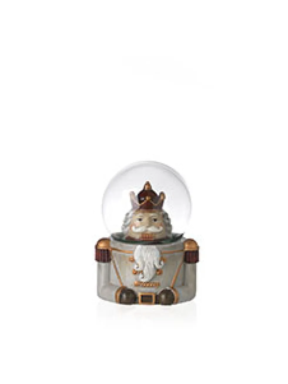 Palla di neve in poliresina 6,5 x 6 x h 9,5 cm - Decor