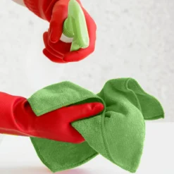 Panno multiuso in microfibra Allice rosso