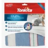 Panno pavimento Tonkita TK6122 Dual Bianco e Azzurro