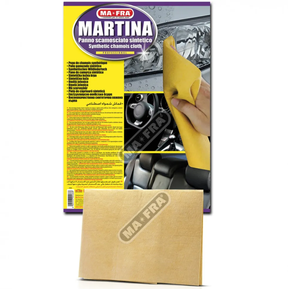 Panno scamosciato per auto Martina