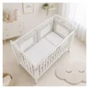 Paracolpi lettino Baby Idea AIRSG 3D AIR MESH Stella grigio