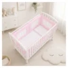 Paracolpi lettino Baby Idea AIRSR 3D AIR MESH Stella rosa