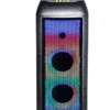 Party speaker trolley Majestic FLAME T360 BK con giochi di luce e DJ pad