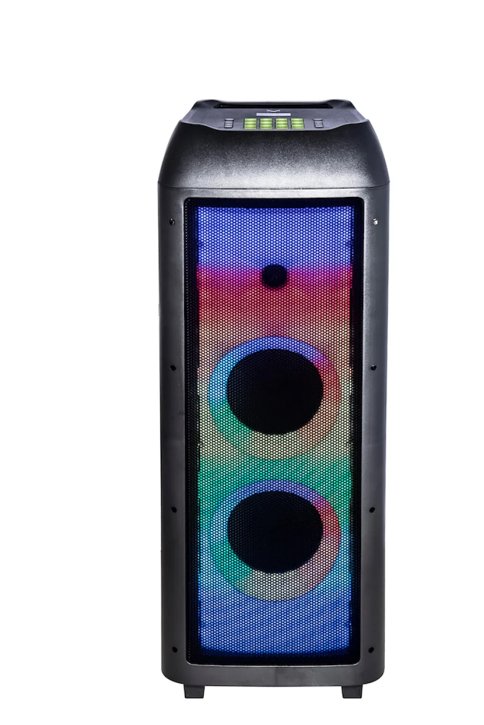 Party speaker trolley Majestic FLAME T360 BK con giochi di luce e DJ pad