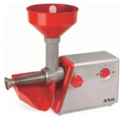 Passa pomodoro elettrico Artus S25I Rosso e Argento