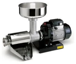Passa pomodoro elettrico Reber 20835 N N 5 Black e Inox