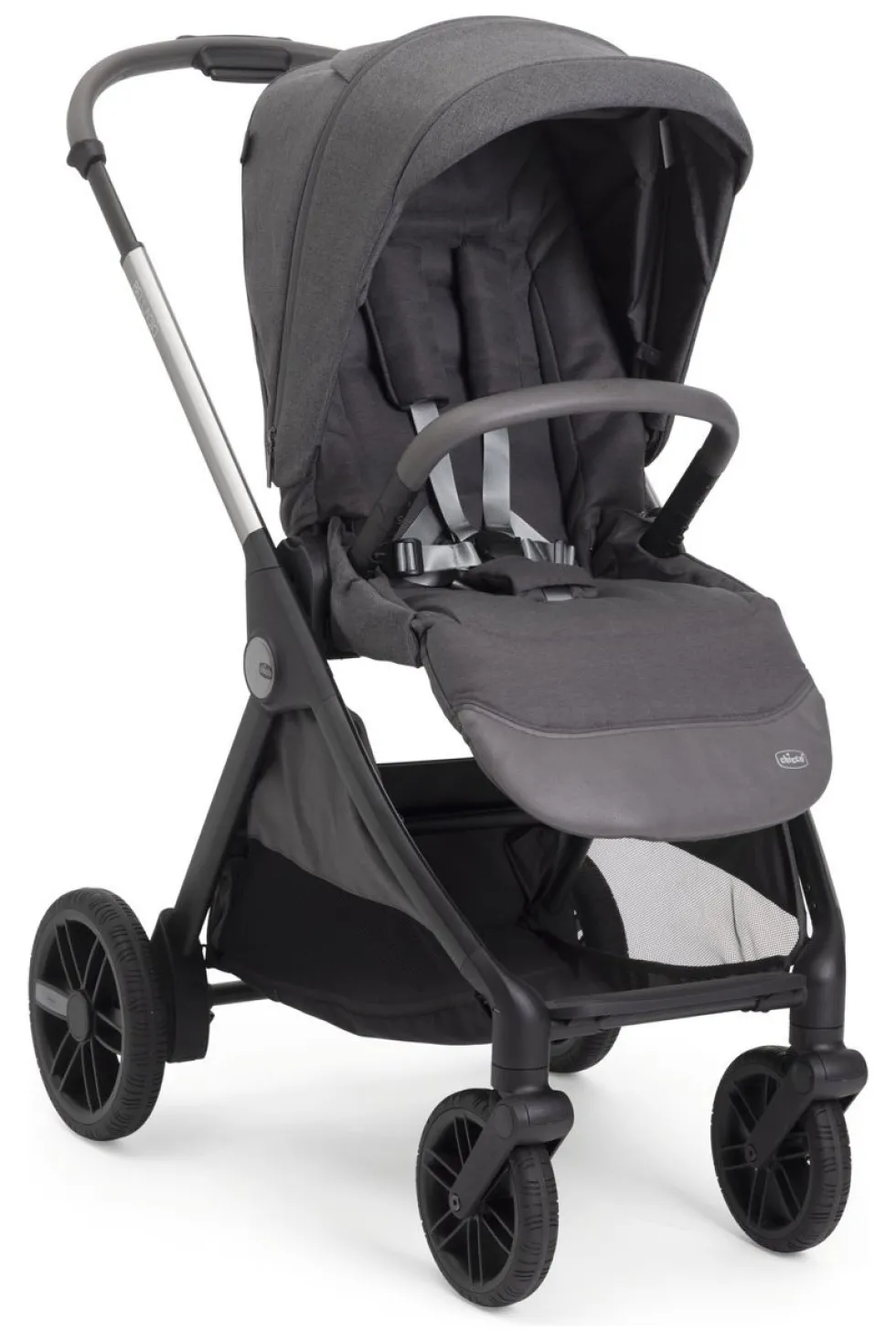 Passeggino 4 ruote Chicco 05087183450000 BELLAGIO 2 Black satin