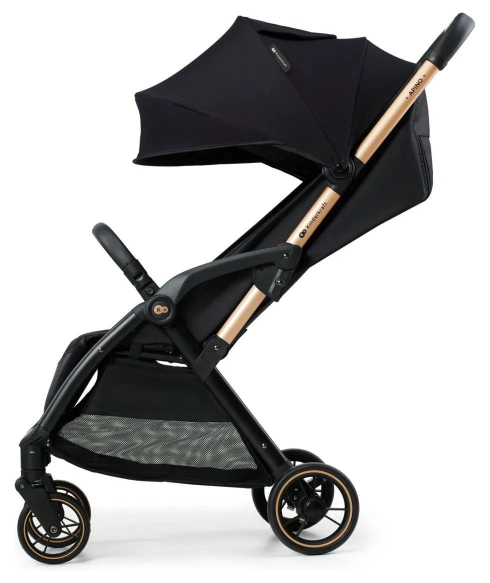 Passeggino 4 ruote Kinderkraft KSAPIN00BLK0000 APINO Raven black