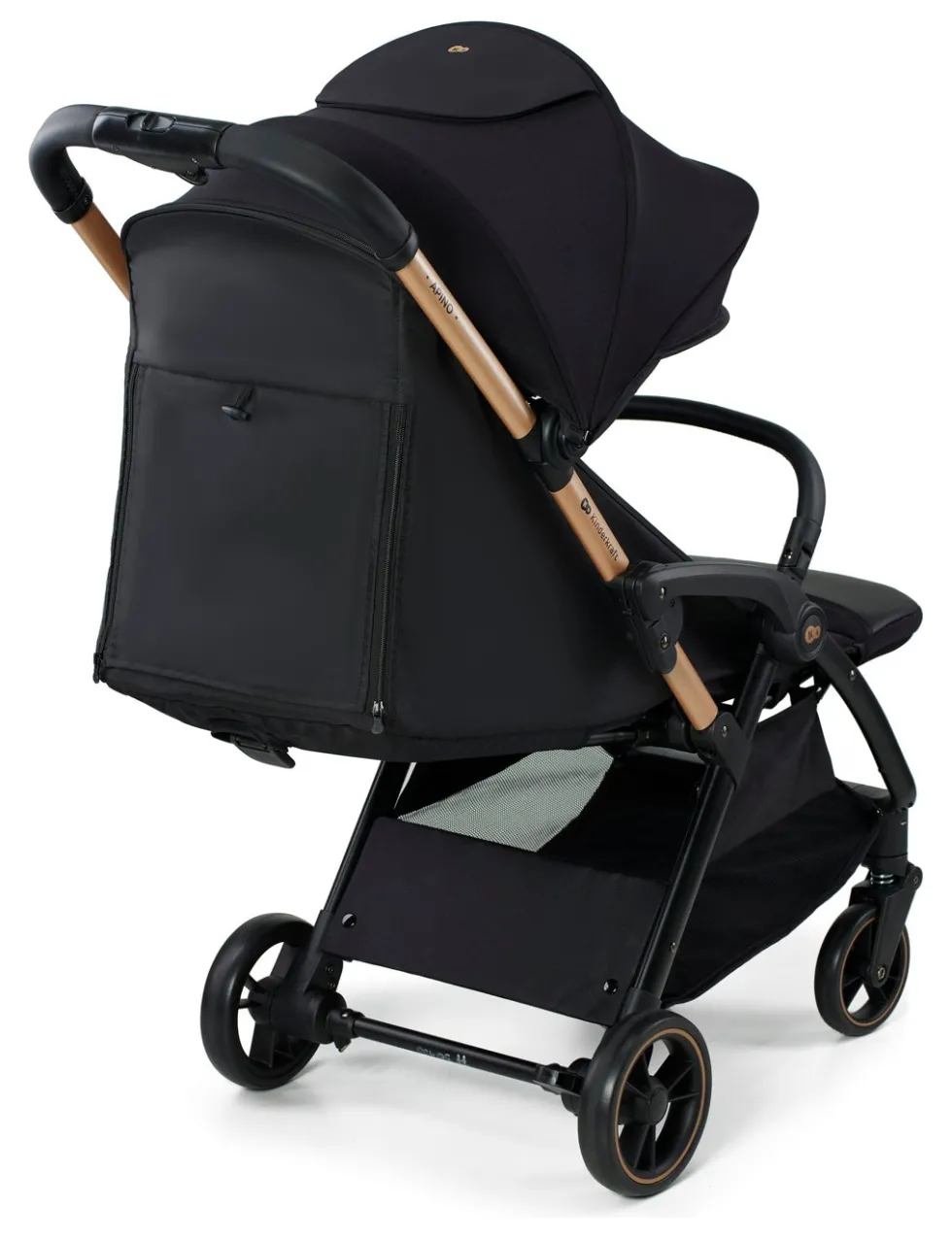 Passeggino 4 ruote Kinderkraft KSAPIN00BLK0000 APINO Raven black
