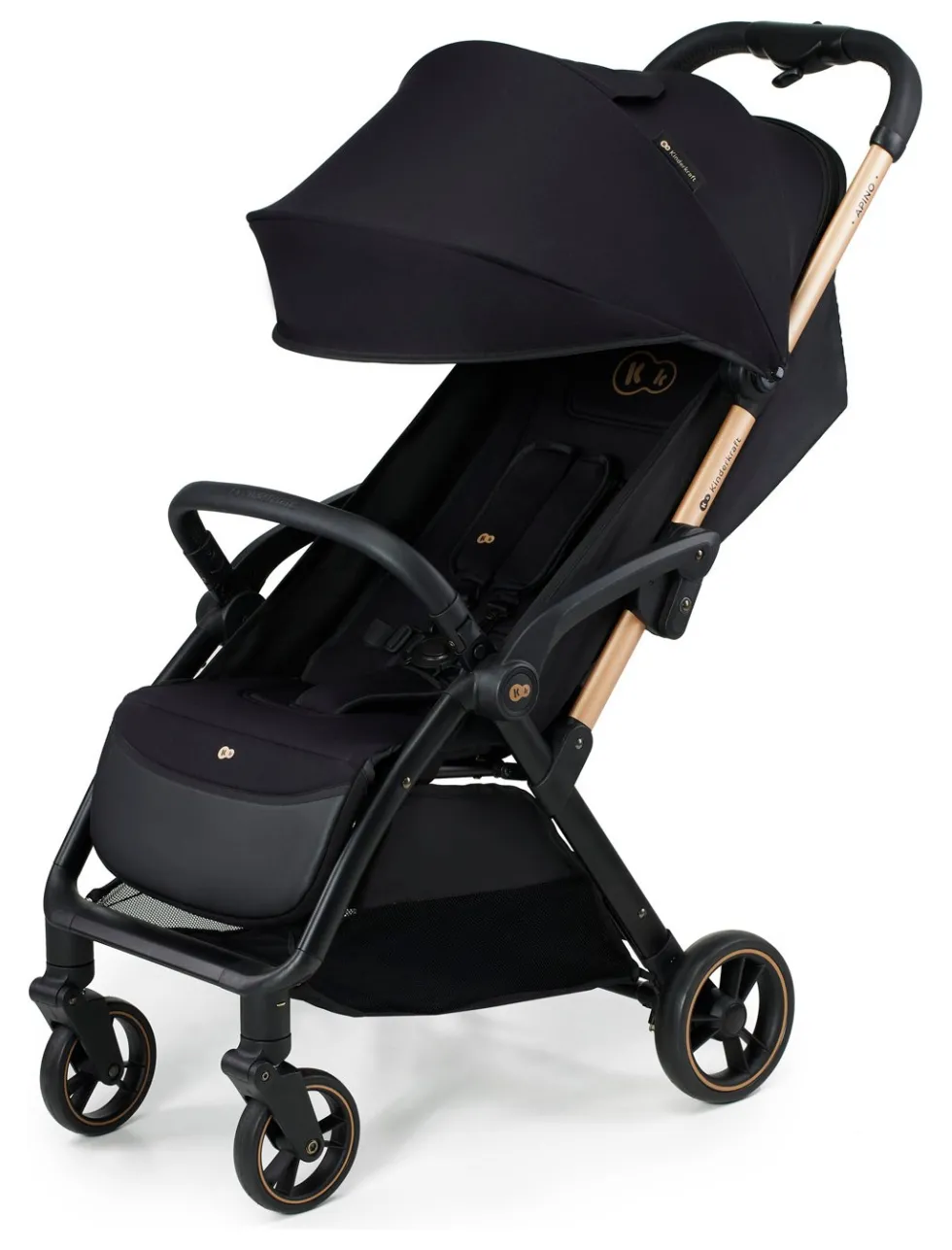 Passeggino 4 ruote Kinderkraft KSAPIN00BLK0000 APINO Raven black