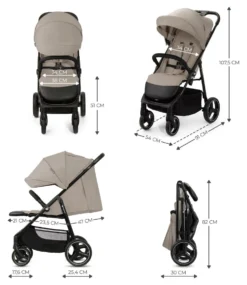 Passeggino 4 ruote Kinderkraft KSTRIG03BEG0000 TRIG 3 Stone beige