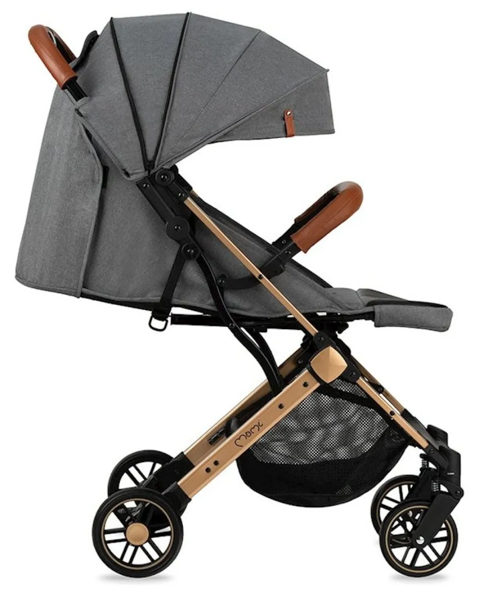 Passeggino 4 ruote Momi WOSP00018 ESTELLE GOLD Grey