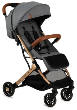 Passeggino 4 ruote Momi WOSP00018 ESTELLE GOLD Grey