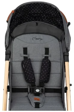 Passeggino 4 ruote Momi WOSP00018 ESTELLE GOLD Grey