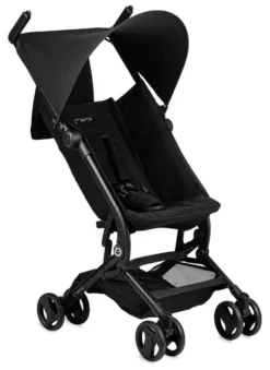 Passeggino 4 ruote Momi WOSP00033 GRACE con zaino trasporto Black