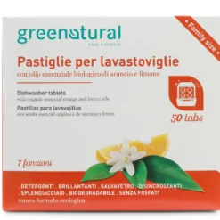 Pastiglie lavastoviglie GreenTabs 50 pezzi