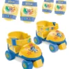 Pattini Mondo Gioco G042755 DISNEY STITCH Baby + protezioni Giallo e B