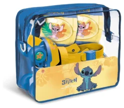 Pattini Mondo Gioco G042755 DISNEY STITCH Baby + protezioni Giallo e B