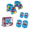 Pattini Mondo Gioco 18390 SPIDERMAN Baby + protezioni Assortito Azzurr