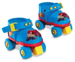 Pattini Mondo Gioco 18390 SPIDERMAN Baby + protezioni Assortito Azzurr