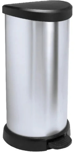 Pattumiera Curver K181125KD88KK DECO BIN Silver