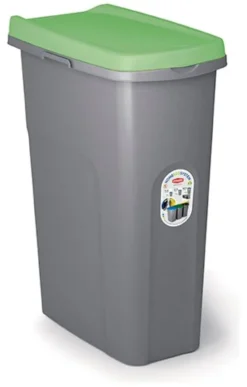 Pattumiera differenziata Stefanplast 70781 HOME ECO SYSTEM con ruote V