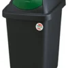 Pattumiera differenziata Stefanplast 70214 MULTIPAT Nero e Verde