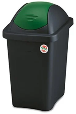 Pattumiera differenziata Stefanplast 70214 MULTIPAT Nero e Verde