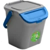 Pattumiera differenziata Stefanplast 69002 ECO WAY Grigio e Blu