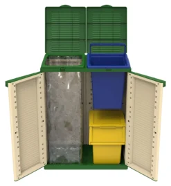 Pattumiera differenziata Terry 1003046 Ecobin 25+30