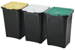 Pattumiera differenziata Tontarelli 8104122AX5 COVER LINE 3 pz