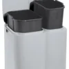 Pattumiera differenziata Tontarelli 810520510D AURORA Patty 2 Grigio