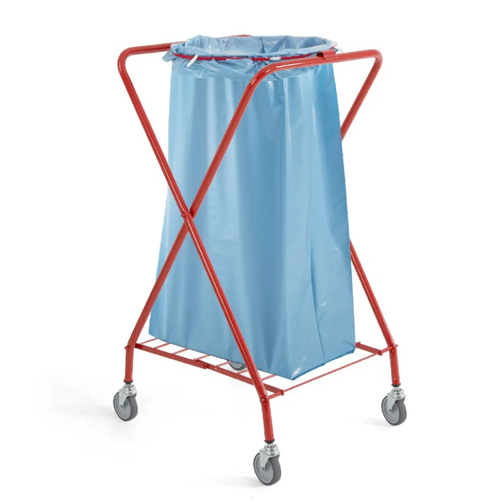 Pattumiera Dust rossa da 120 Lt.