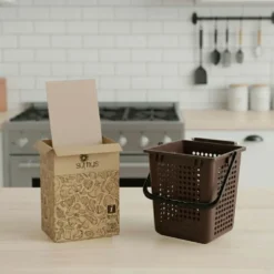 Pattumiera forata per umido 10 litri con plastica riciclata