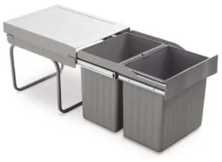Pattumiera incasso Gollinucci LINEA 222 291 Grigio