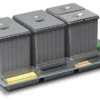 Pattumiera incasso Gollinucci SISTEMA 900 902 Grigio