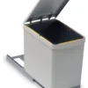 Pattumiera incasso Gollinucci LINEA 280 280 Grigio chiaro