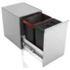 Pattumiera incasso Lavenox SY A 05 SYSTEM Inox
