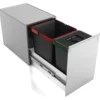 Pattumiera incasso Lavenox SY B 08 SYSTEM Inox