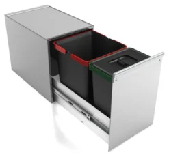 Pattumiera incasso Lavenox SY B 08 SYSTEM Inox