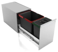 Pattumiera incasso Lavenox SY C 09 SYSTEM Inox